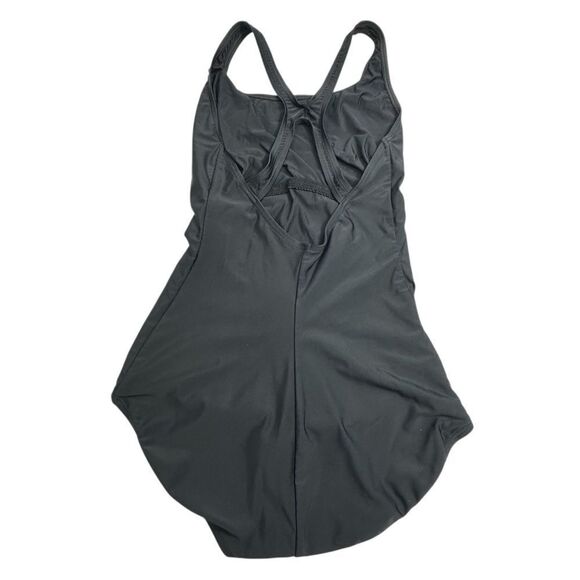 Speedo Women's PowerFlex Ultra Back Black One Piece Swimsuit, 8L - Picture 4 of 5